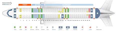 Airbus A321 Seatmap