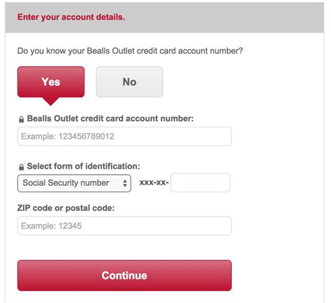 Bealls Card Online Payment