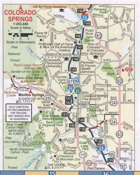 Colorado Springs Co Directions