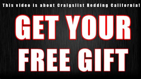 Craiglist Redding