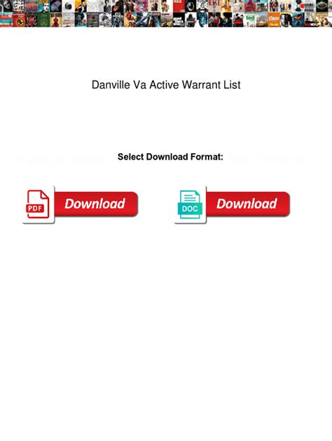 Danville Va Warrant List