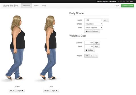 Height And Weight Visualiser