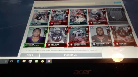 Madden Draft Sim