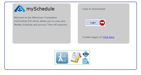 Myschedule Albertsons