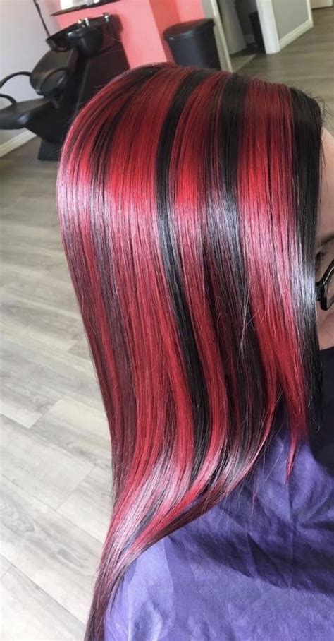 Red Chunky Highlights