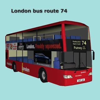 Sim 3 Bus Route